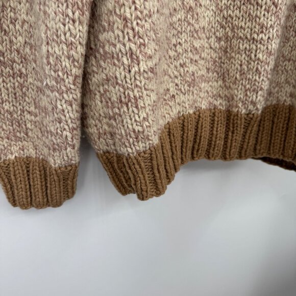 Vintage 1970s Cowichan Zip-up Sweater Jacket Casual Sporty Knit Cardigan Retro A - Picture 11 of 12